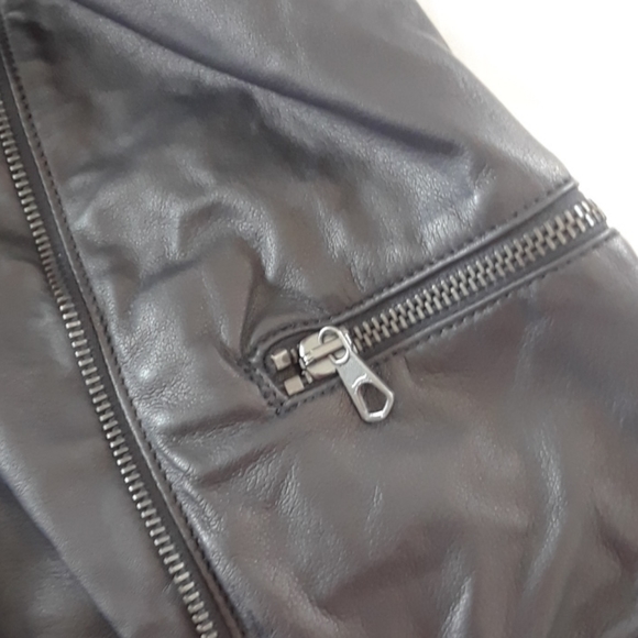 Rag&Bone..NWOT..LAMB LEATHER VEST - Picture 6 of 7